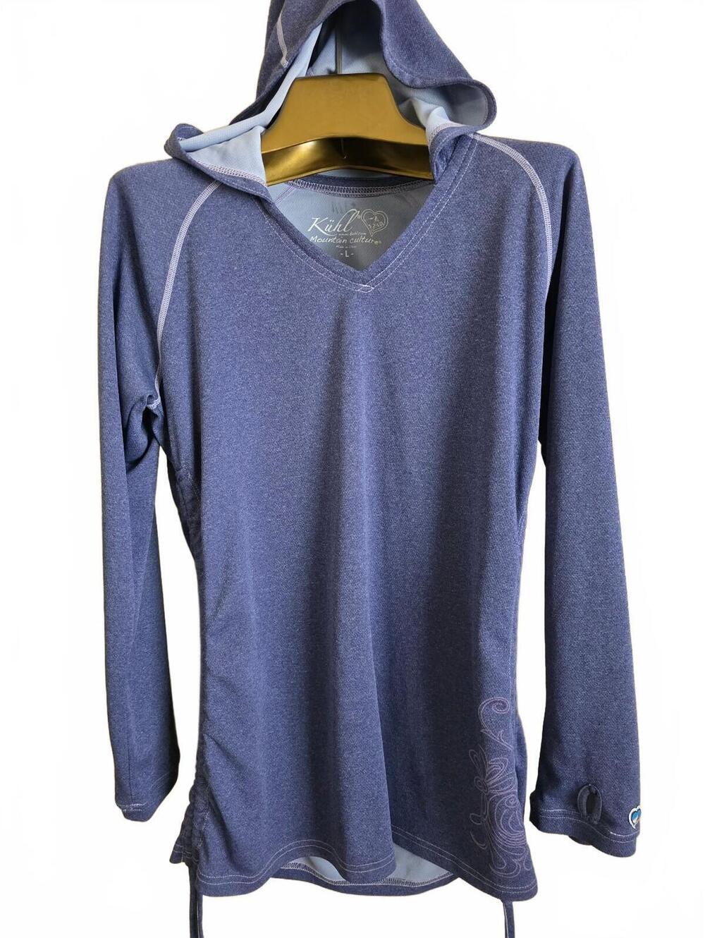 Kuhl Mountain Culture Coffenna Women's Hoodie Pullover Long Sleeve Size L